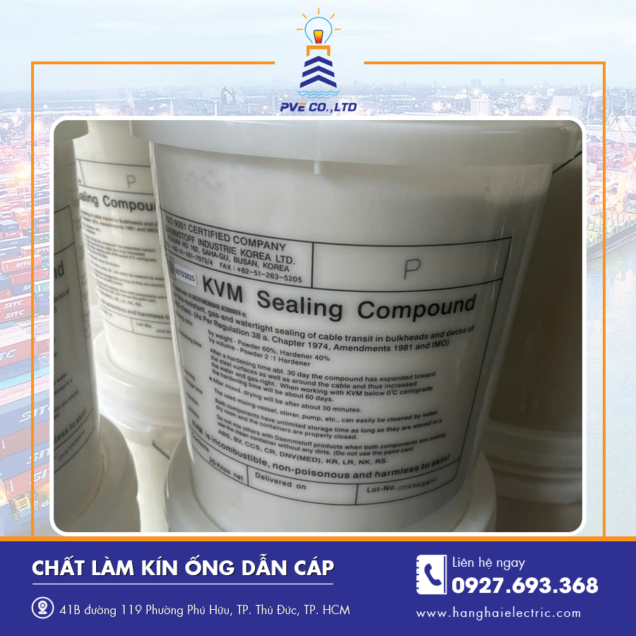 Sản phẩm chất làm kín dạng hợp chất sẵn sàng thi công tại công trình. Sản phẩm chất làm kín dạng hợp chất sẵn sàng thi công tại công trình.